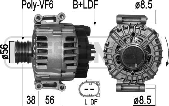 ERA 209285 - Alternator car-mod.net