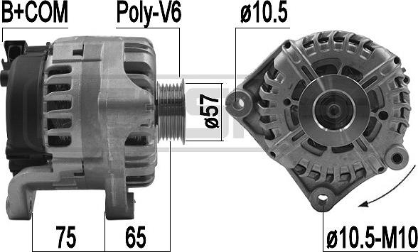 ERA 209237 - Alternator car-mod.net