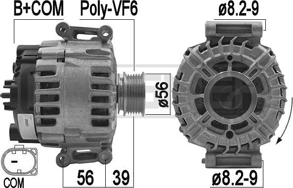 ERA 209227 - Alternator car-mod.net