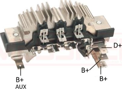 ERA 215984 - Rectifier, alternator car-mod.net