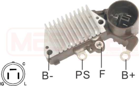 ERA 215651 - Voltage regulator, alternator car-mod.net