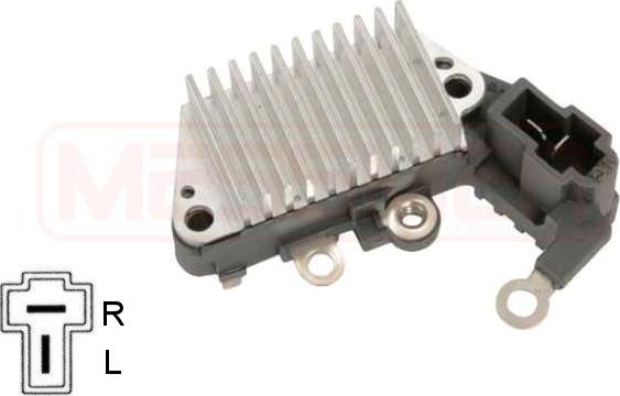 ERA 215662 - Voltage regulator, alternator car-mod.net