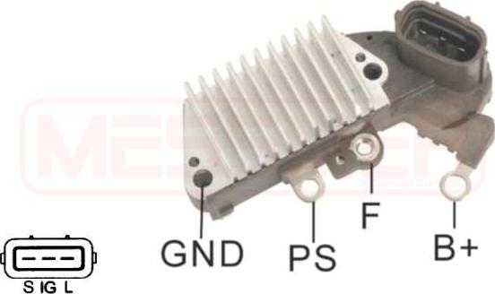 ERA 215684 - Voltage regulator, alternator car-mod.net