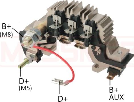 ERA 215865 - Rectifier, alternator car-mod.net