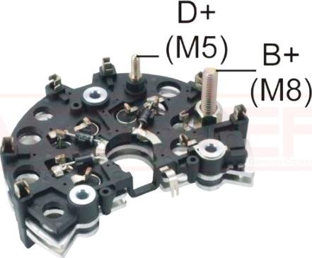 ERA 215345 - Rectifier, alternator car-mod.net