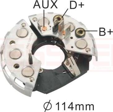 ERA 215312 - Rectifier, alternator car-mod.net