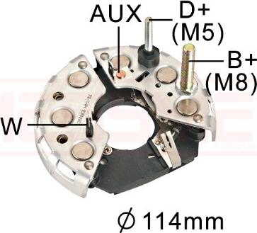 ERA 215320 - Rectifier, alternator car-mod.net