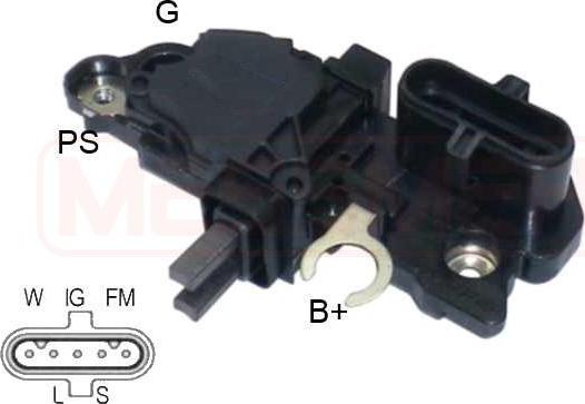 ERA 215250 - Voltage regulator, alternator car-mod.net