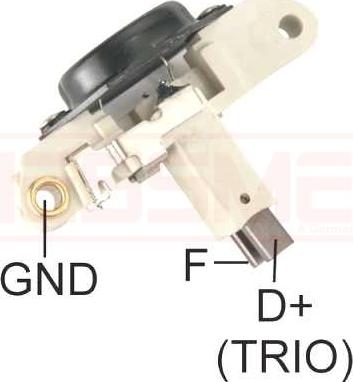 ERA 215284 - Voltage regulator, alternator car-mod.net