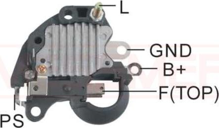 ERA 215781 - Voltage regulator, alternator car-mod.net