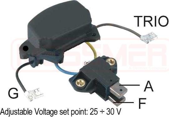 ERA 216008 - Voltage regulator, alternator car-mod.net