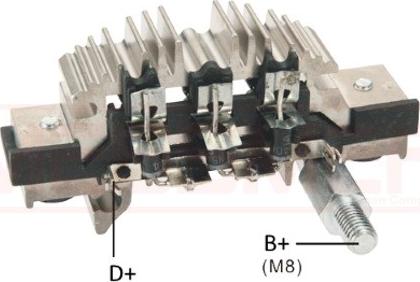 ERA 216020 - Rectifier, alternator car-mod.net
