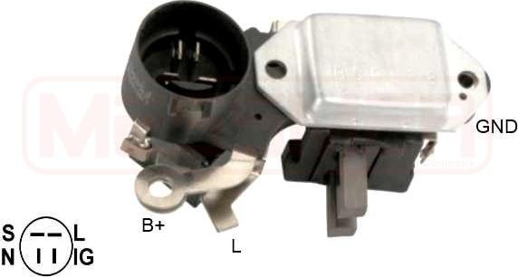 ERA 216075 - Voltage regulator, alternator car-mod.net
