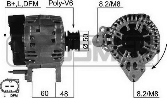 ERA 210498 - Alternator car-mod.net