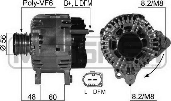 ERA 210469 - Alternator car-mod.net