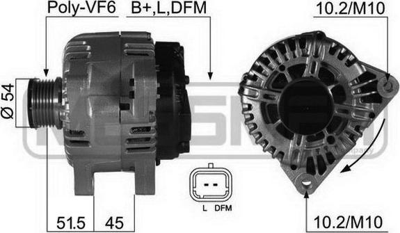 ERA 210471 - Alternator car-mod.net