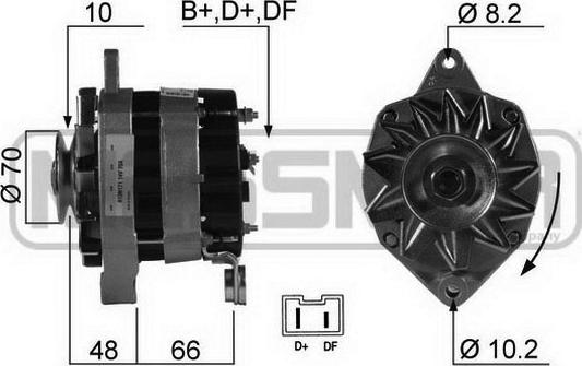 ERA 210562R - Alternator car-mod.net