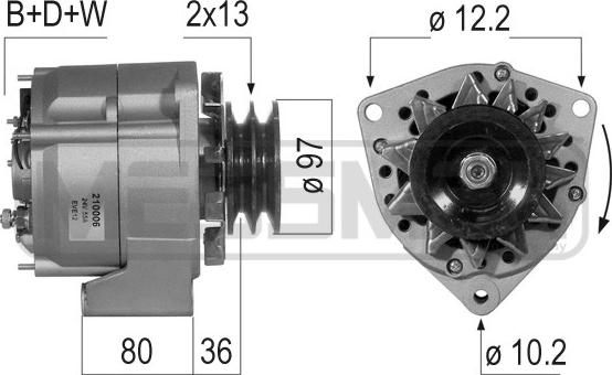 ERA 210006A - Alternator car-mod.net