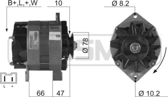 ERA 210163A - Alternator car-mod.net