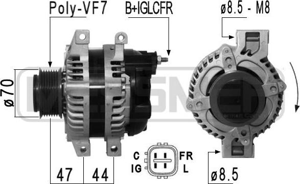 ERA 210844 - Alternator car-mod.net