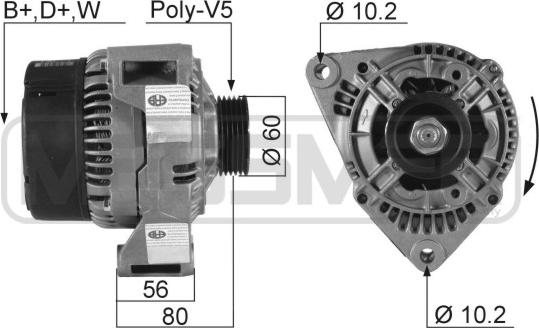 ERA 210291R - Alternator car-mod.net