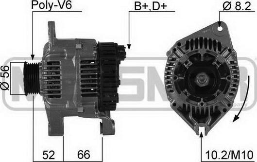 ERA 210268A - Alternator car-mod.net