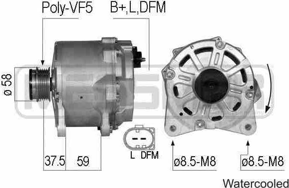 ERA 210786 - Alternator car-mod.net