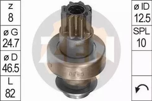 ERA 225323 - Bendix, starter pinion car-mod.net