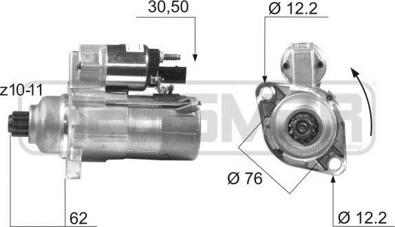 ERA 220450 - Starter car-mod.net