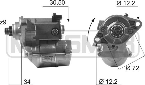 ERA 220482A - Starter car-mod.net