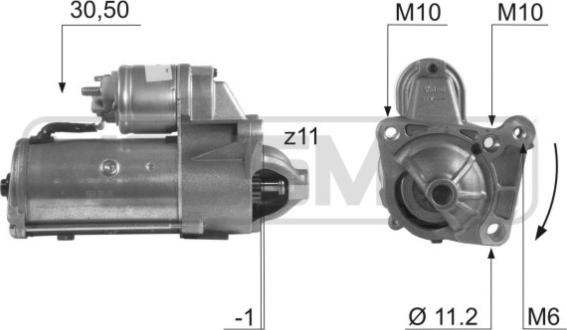 ERA 220478 - Starter car-mod.net