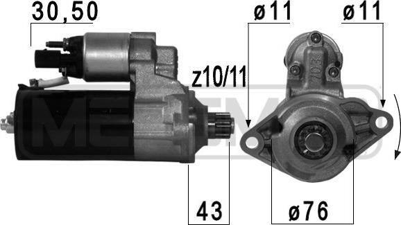 ERA 220 698 - Starter car-mod.net