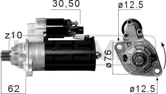 ERA 220661A - Starter car-mod.net