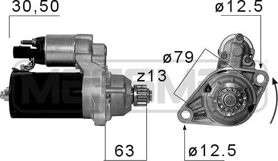 ERA 220674 - Starter car-mod.net