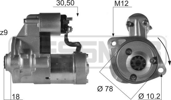ERA 220048 - Starter car-mod.net