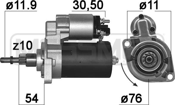 ERA 220030A - Starter car-mod.net