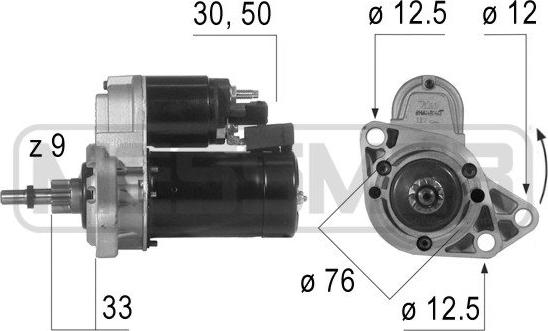 ERA 220190A - Starter car-mod.net
