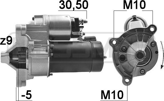 ERA 220163A - Starter car-mod.net