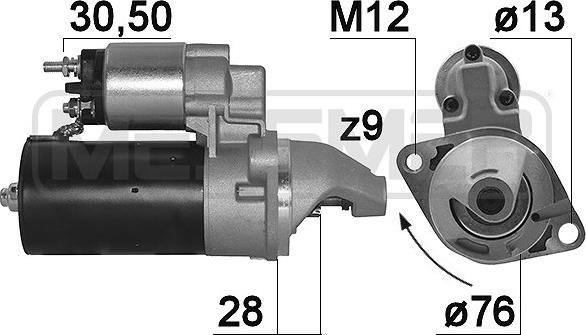 ERA 220133A - Starter car-mod.net