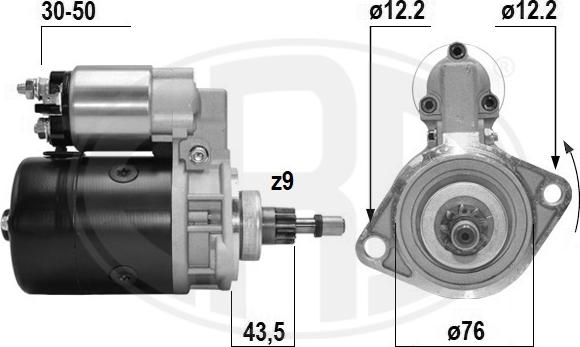 ERA 220356A - Starter car-mod.net