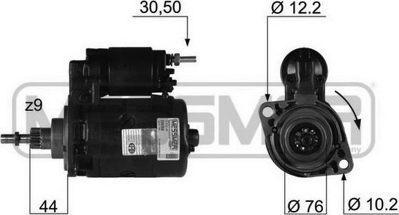 ERA 220356R - Starter car-mod.net