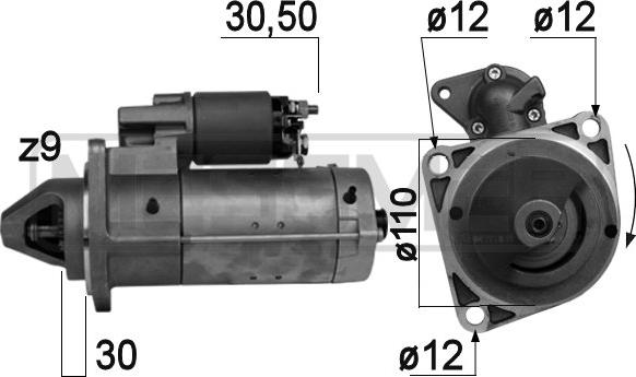 ERA 220754 - Starter car-mod.net