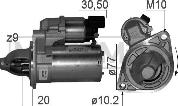ERA 220785 - Starter car-mod.net