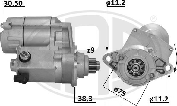 ERA 221039A - Starter car-mod.net