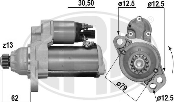 ERA 221076A - Starter car-mod.net