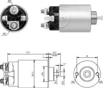 ERA 227626 - Solenoid Switch, starter car-mod.net