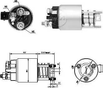 ERA 227038 - Solenoid Switch, starter car-mod.net