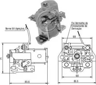 ERA 227857 - Solenoid Switch, starter car-mod.net
