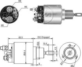 ERA 227363 - Solenoid Switch, starter car-mod.net