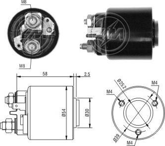 ERA 227383 - Solenoid Switch, starter car-mod.net